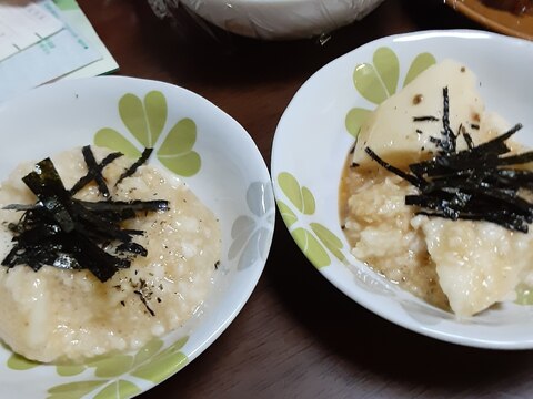 長芋のわさび醤油